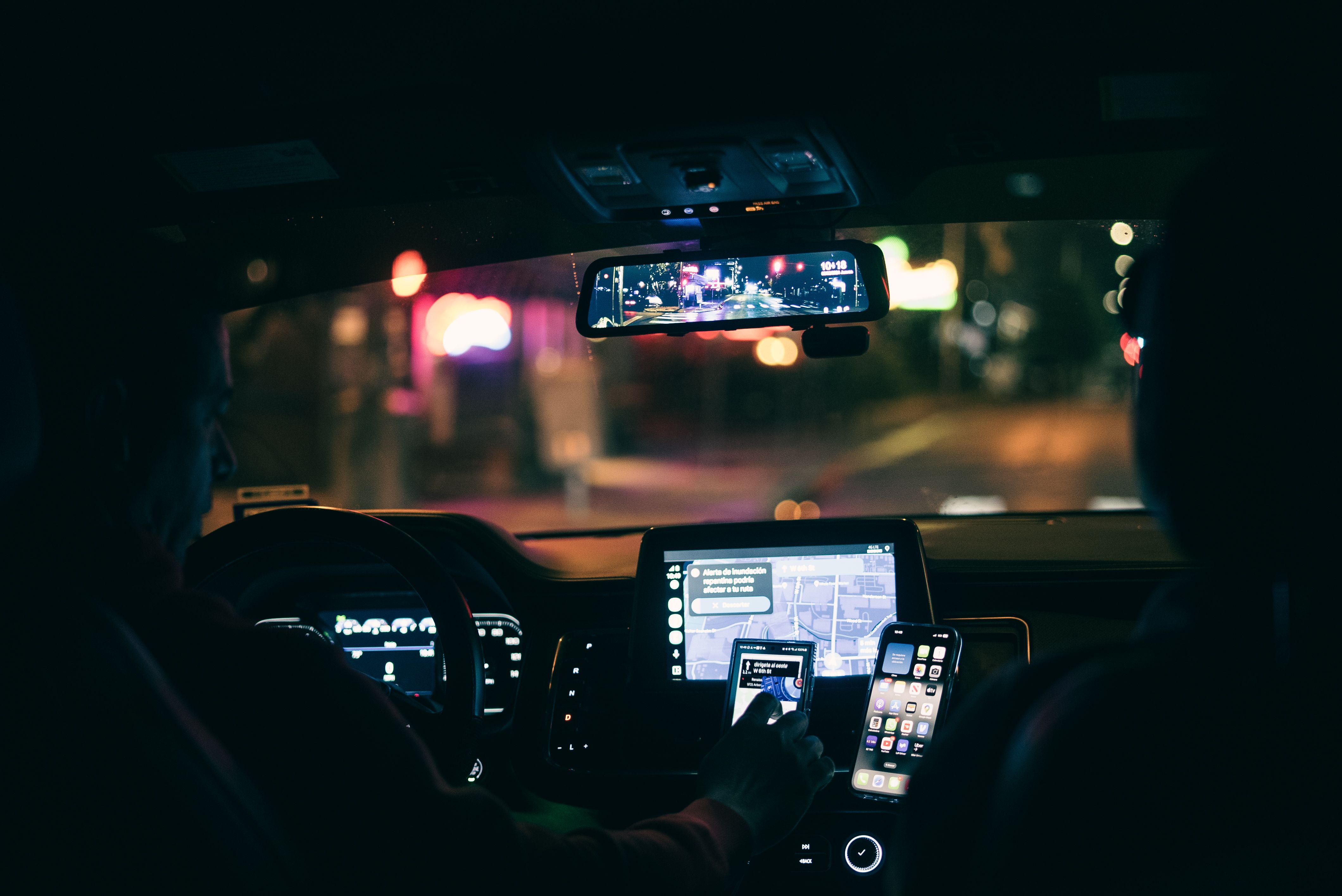 Rideshare vehicle